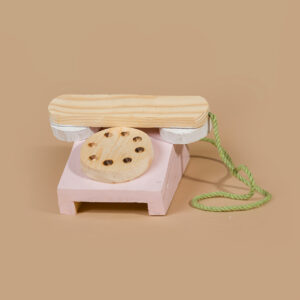 Wooden Telephone prop for baby photography