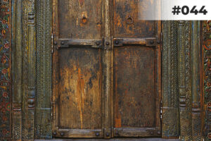 Doors backdrop for product photography